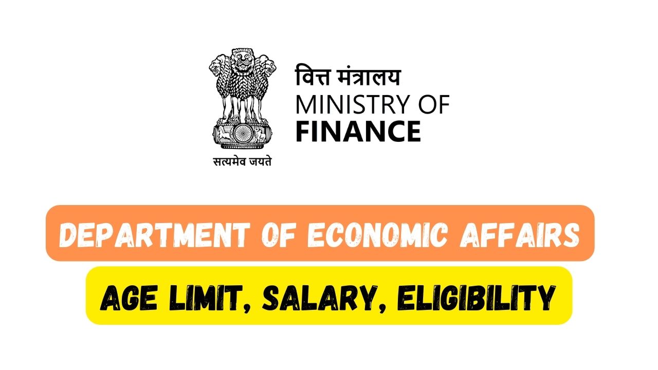 Department of Economic Affairs Recruitment
