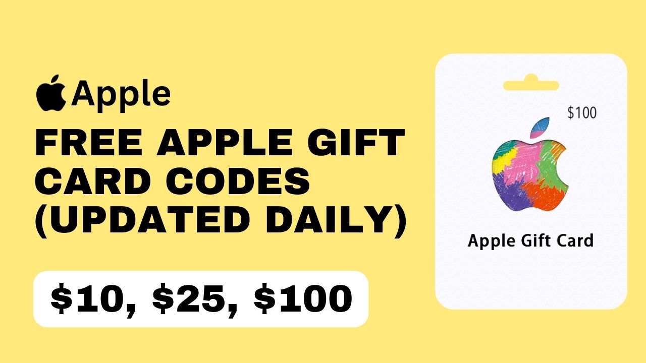 Free Apple Gift Card Codes